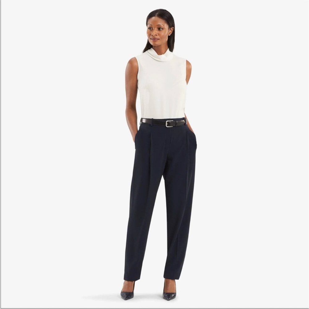 MM Lafleur Elliot Trousers Classic Black Twill Sz 0